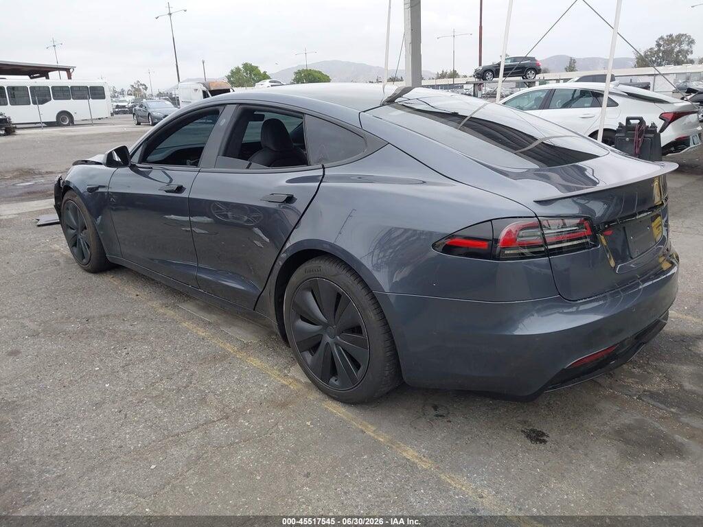 5YJSA1E66NF478229 2022 TESLA MODEL S photo no. 3