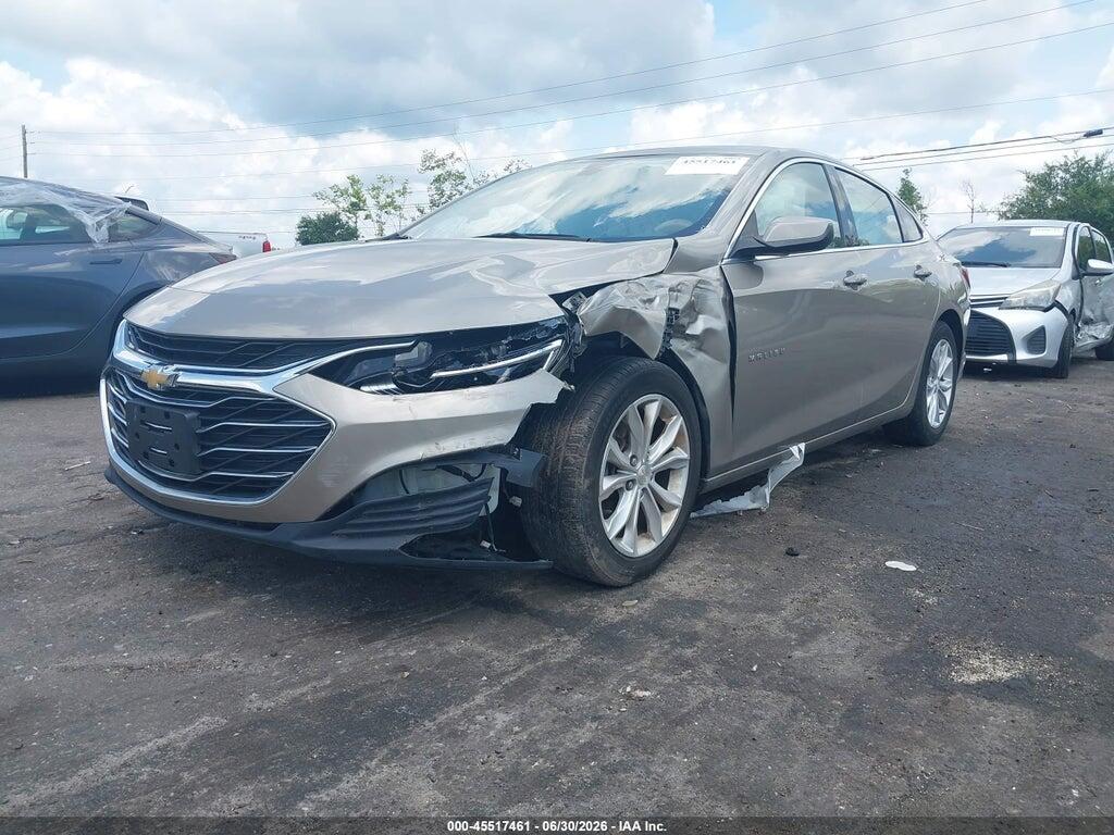 1G1ZD5ST2NF180739 2022 CHEVROLET MALIBU photo no. 2