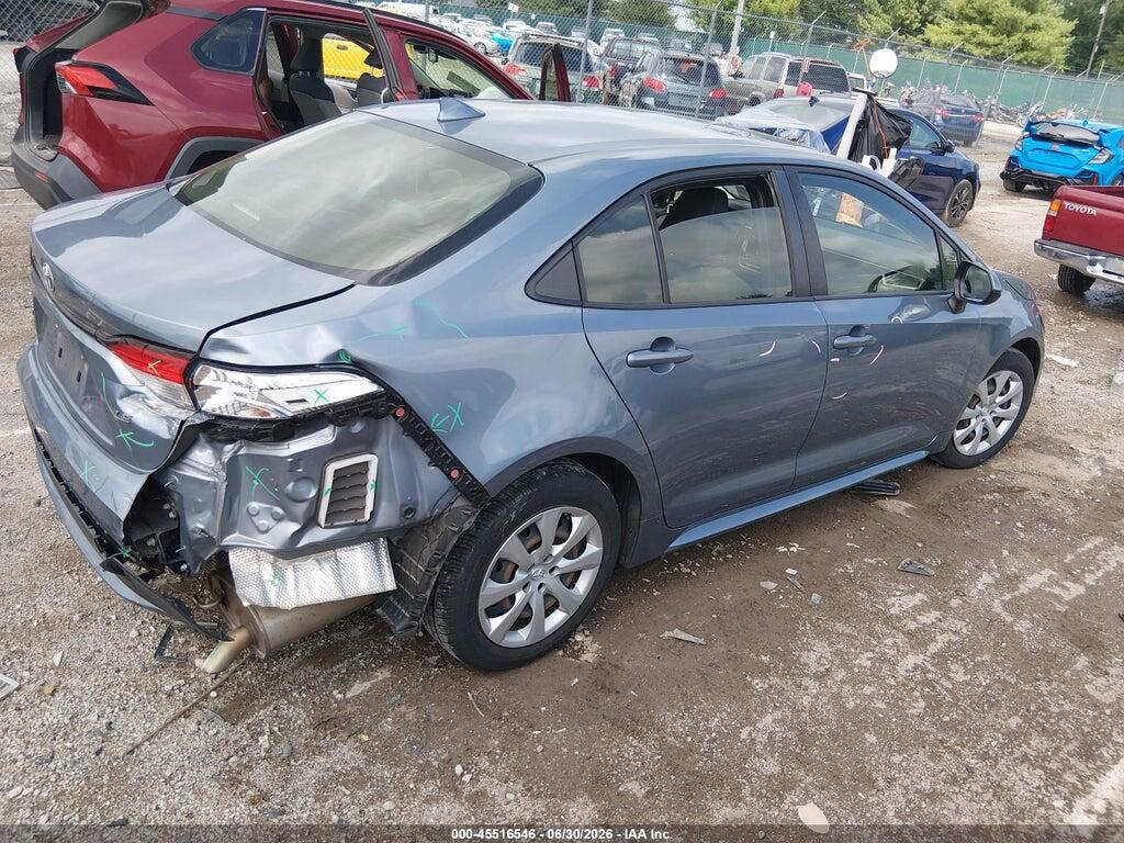 JTDEPMAE8MJ159318 2021 TOYOTA COROLLA photo no. 4