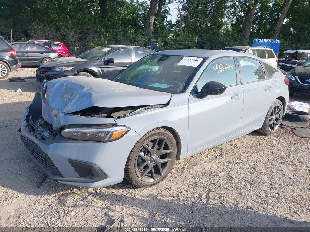 19XFL2H81NE001034 2022 HONDA CIVIC photo no. 2