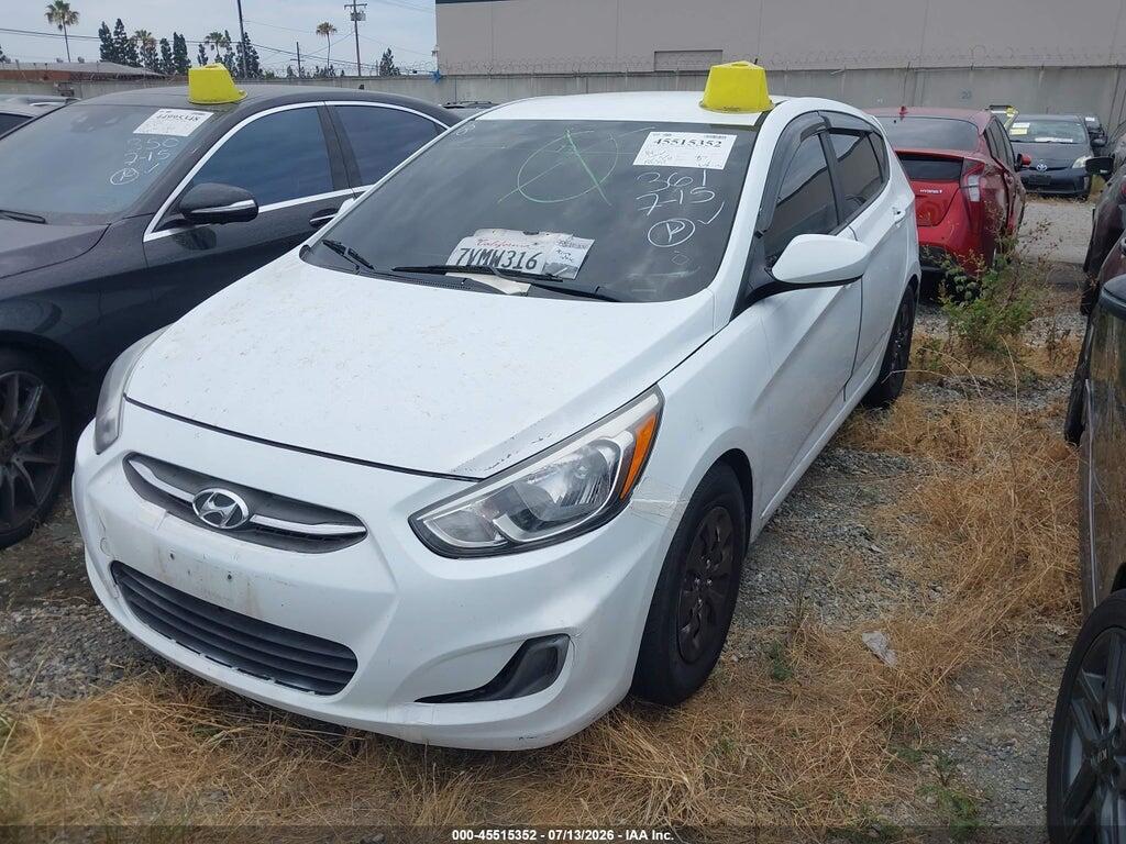 KMHCT5AE0HU317353 2017 HYUNDAI ACCENT photo no. 2