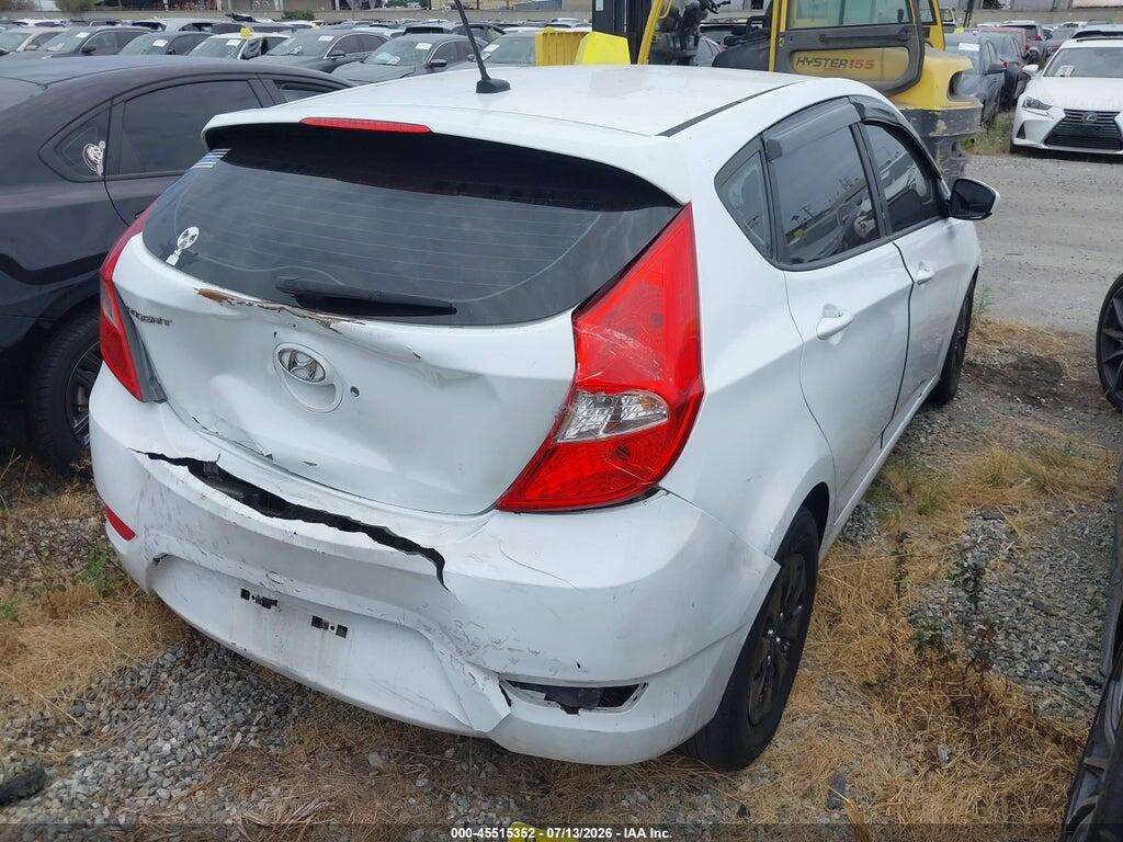 KMHCT5AE0HU317353 2017 HYUNDAI ACCENT photo no. 4