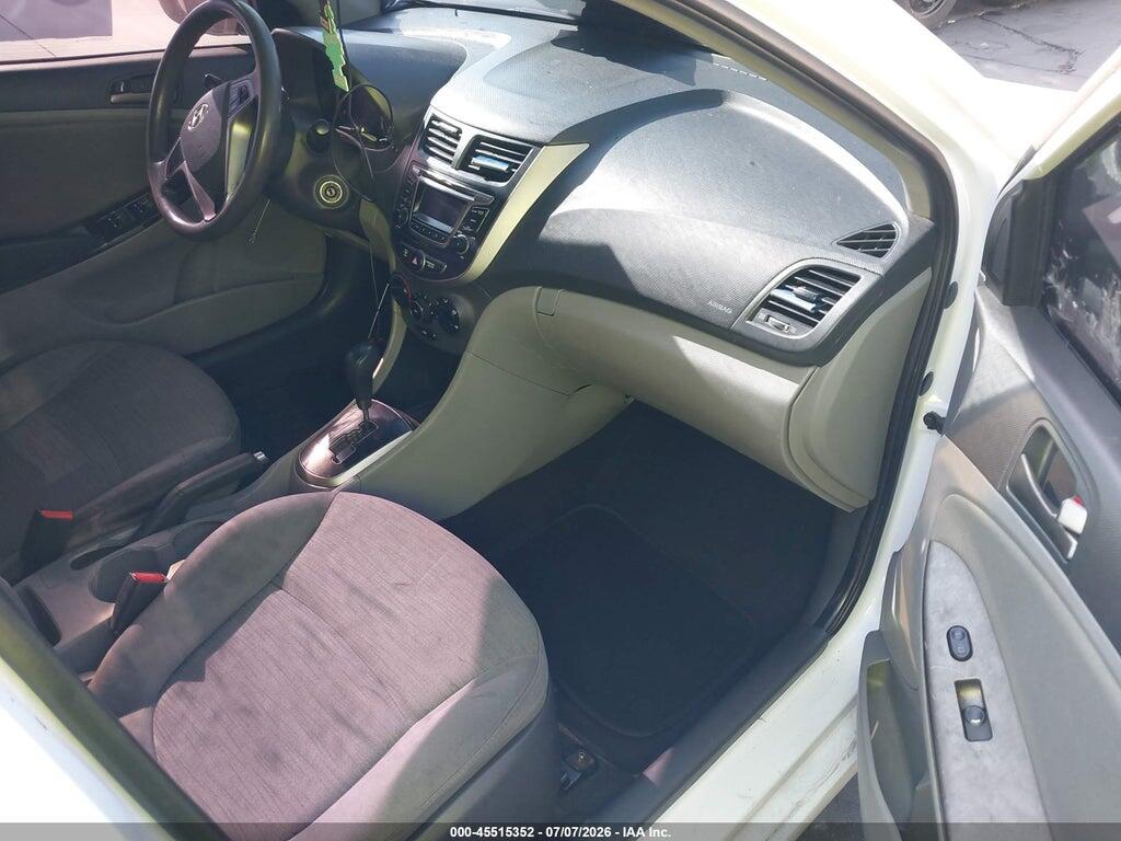 KMHCT5AE0HU317353 2017 HYUNDAI ACCENT photo no. 5