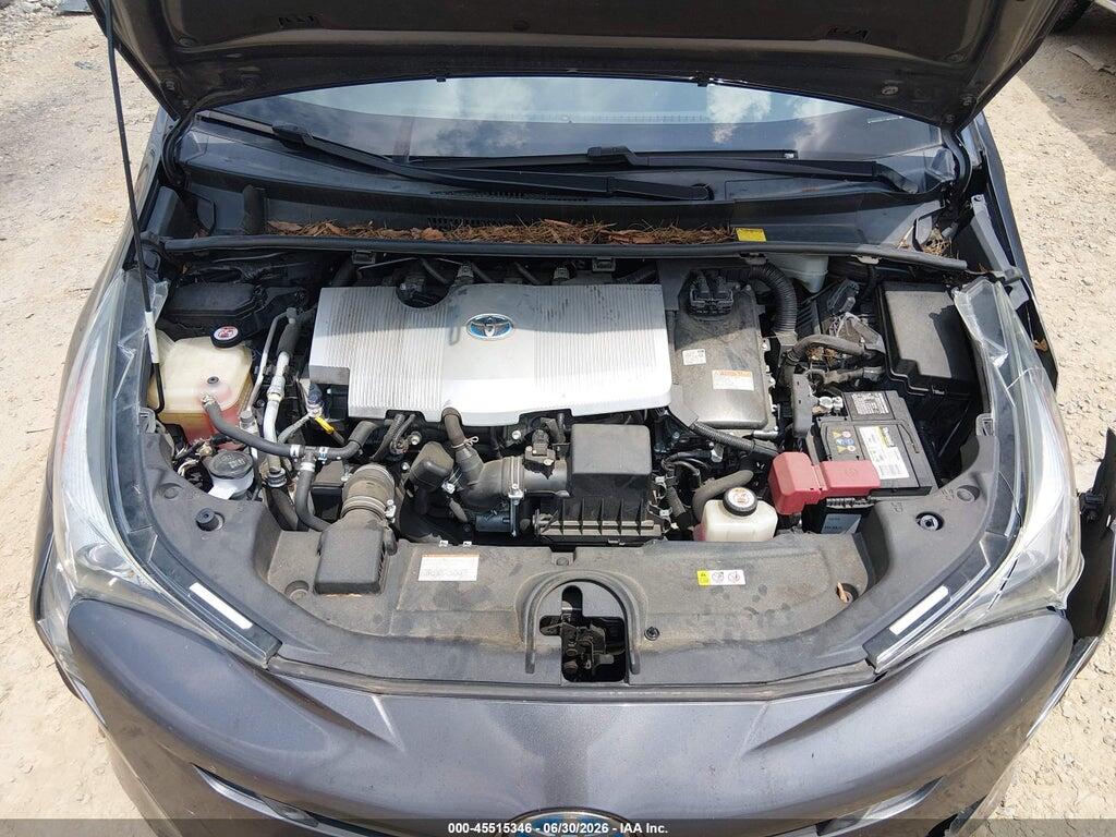 JTDKARFU6J3551571 2018 TOYOTA PRIUS photo no. 10