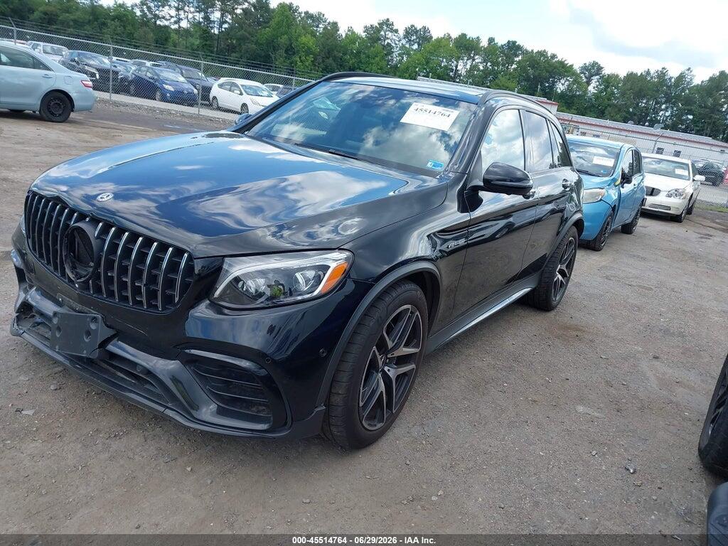 WDC0G8JB1KF501595 2019 MERCEDES-BENZ AMG GLC 63 photo no. 2
