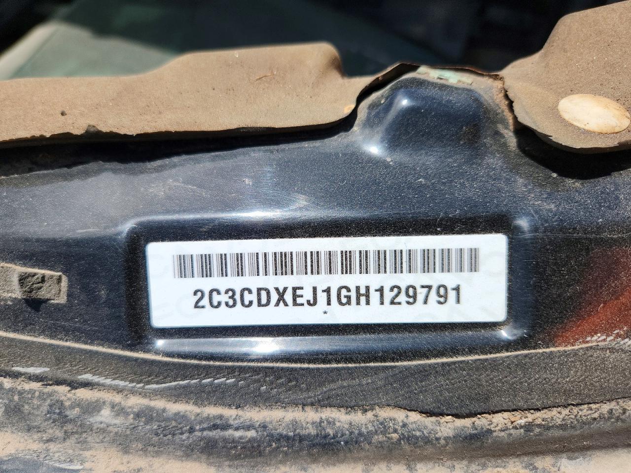 2C3CDXEJ1GH129791 2016 DODGE CHARGER photo no. 12