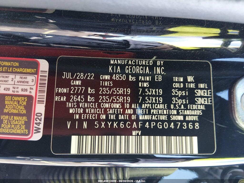 5XYK6CAF4PG047368 2023 KIA SPORTAGE photo no. 9