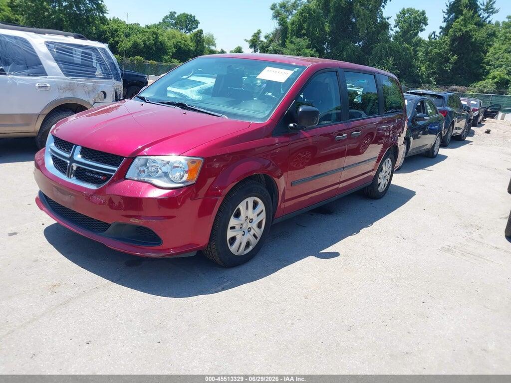 2C4RDGBG0GR243791 2016 DODGE GRAND CARAVAN photo no. 2