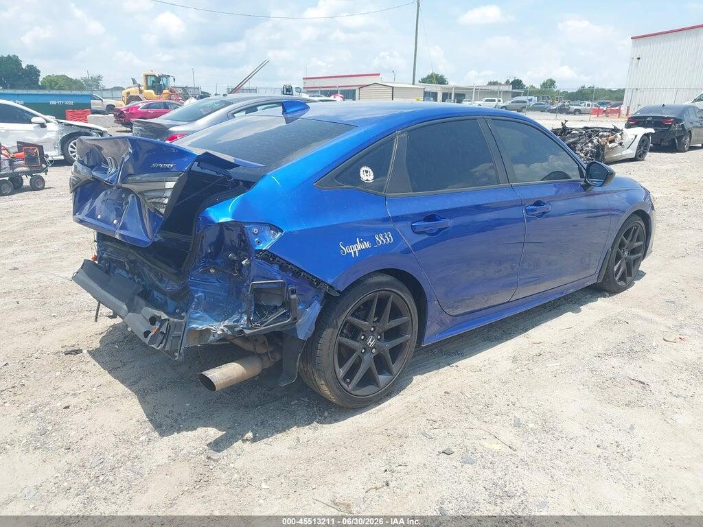 2HGFE2F59NH562073 2022 HONDA CIVIC photo no. 4