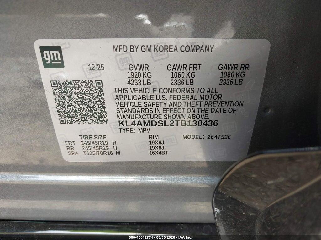 KL4AMDSL2TB130436 2026 BUICK ENCORE GX photo no. 9