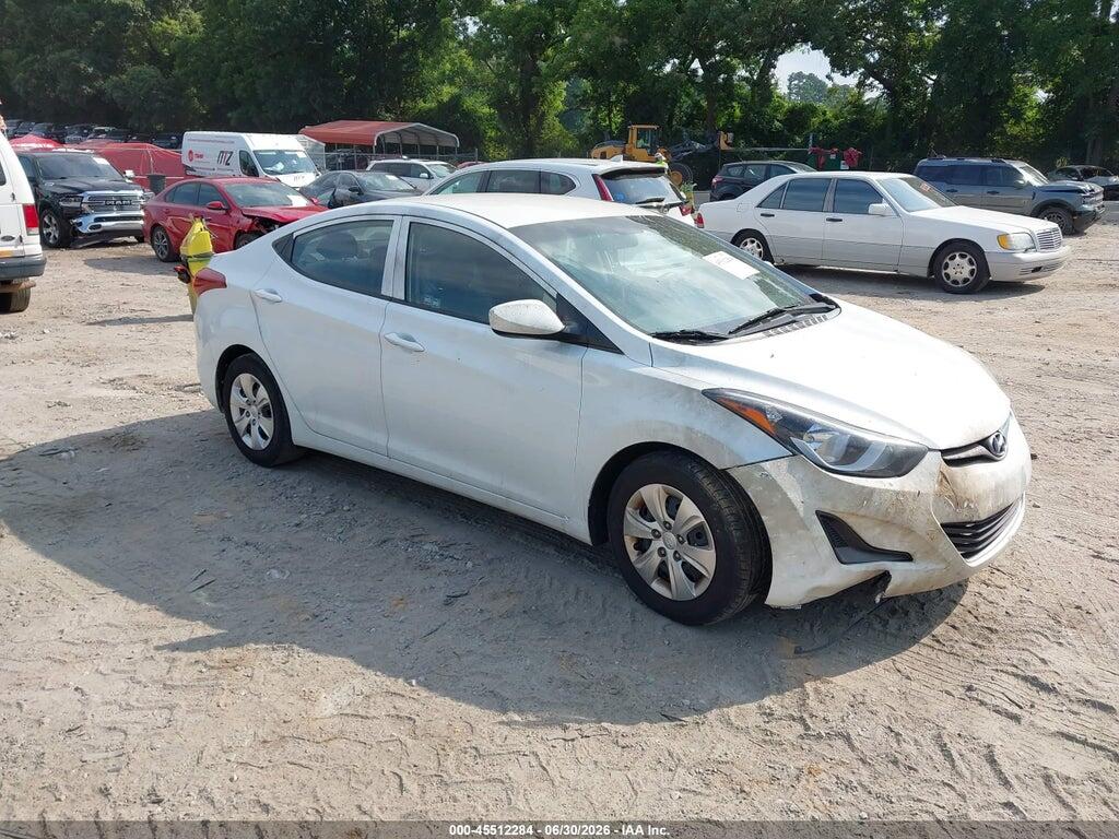 5NPDH4AE1GH753299 2016 HYUNDAI ELANTRA photo no. 1