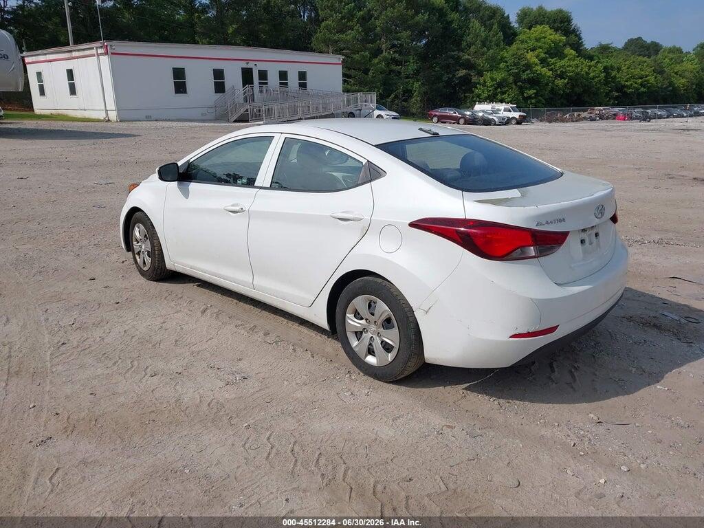 5NPDH4AE1GH753299 2016 HYUNDAI ELANTRA photo no. 3