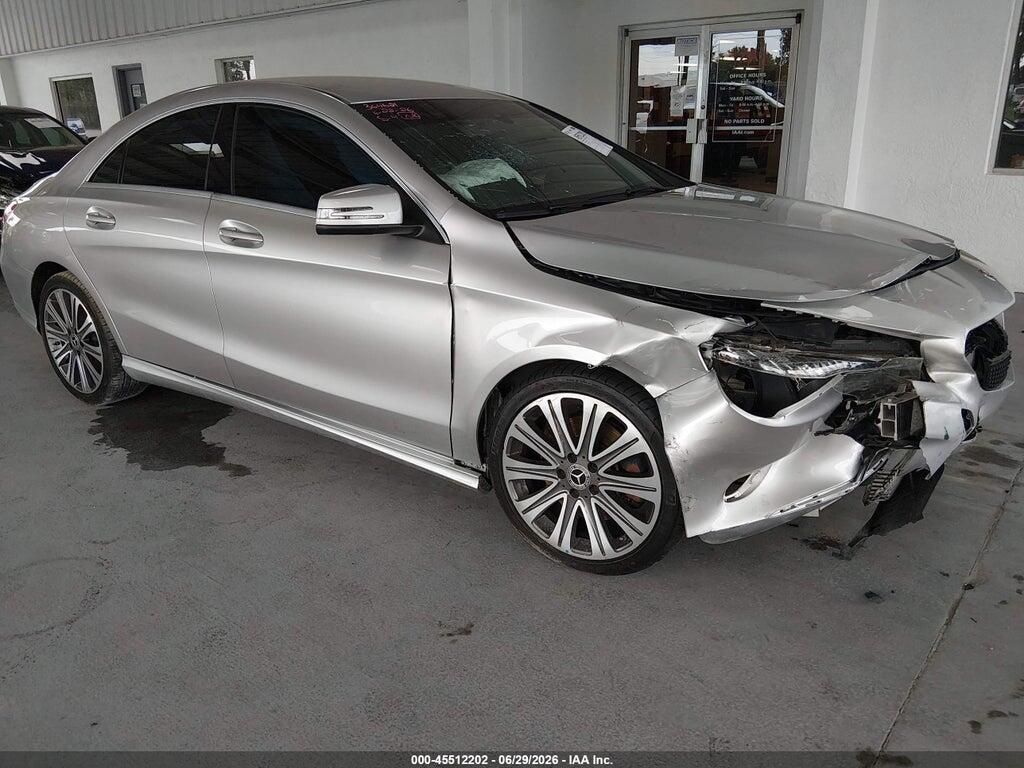 WDDSJ4EB4JN604460 2018 MERCEDES-BENZ CLA 250 photo no. 1