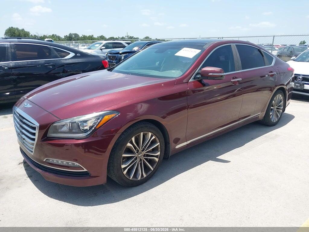 KMHGN4JEXGU107539 2016 HYUNDAI GENESIS photo no. 2