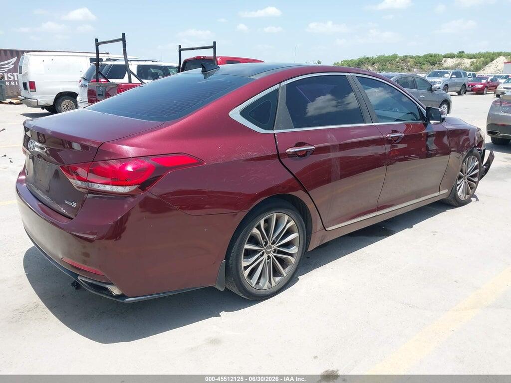 KMHGN4JEXGU107539 2016 HYUNDAI GENESIS photo no. 4