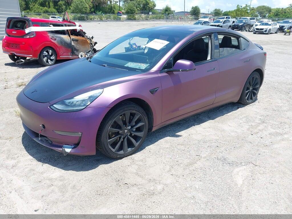 5YJ3E1EA0HF001832 2017 TESLA MODEL 3 photo no. 2