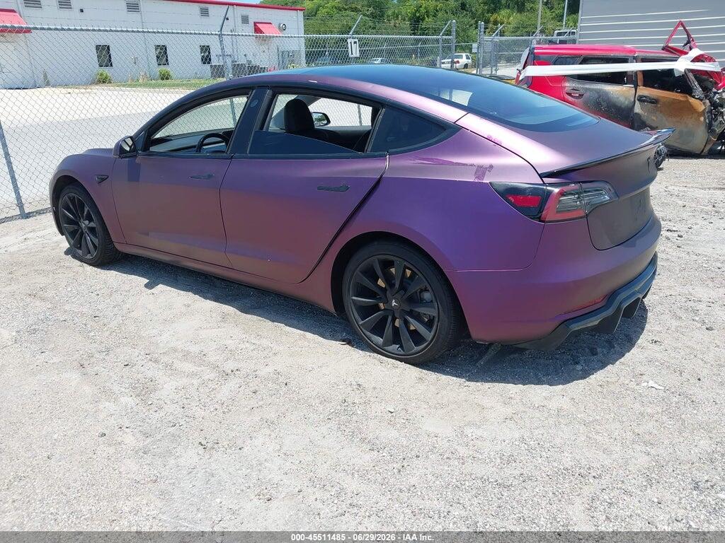 5YJ3E1EA0HF001832 2017 TESLA MODEL 3 photo no. 3