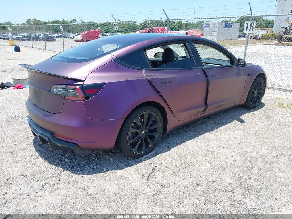 5YJ3E1EA0HF001832 2017 TESLA MODEL 3 photo no. 4