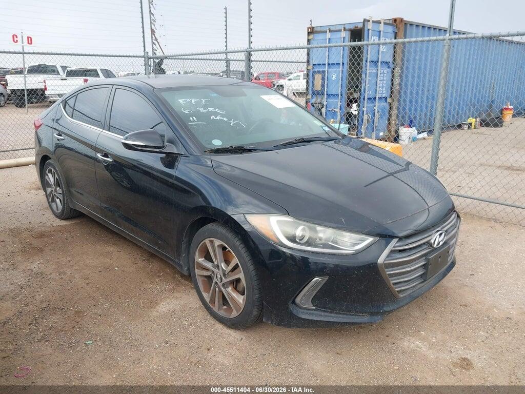 5NPD84LF6HH004988 2017 HYUNDAI ELANTRA photo no. 1