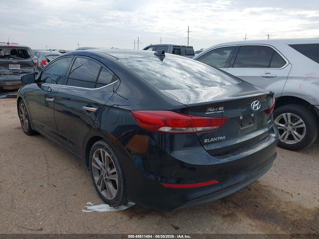 5NPD84LF6HH004988 2017 HYUNDAI ELANTRA photo no. 3