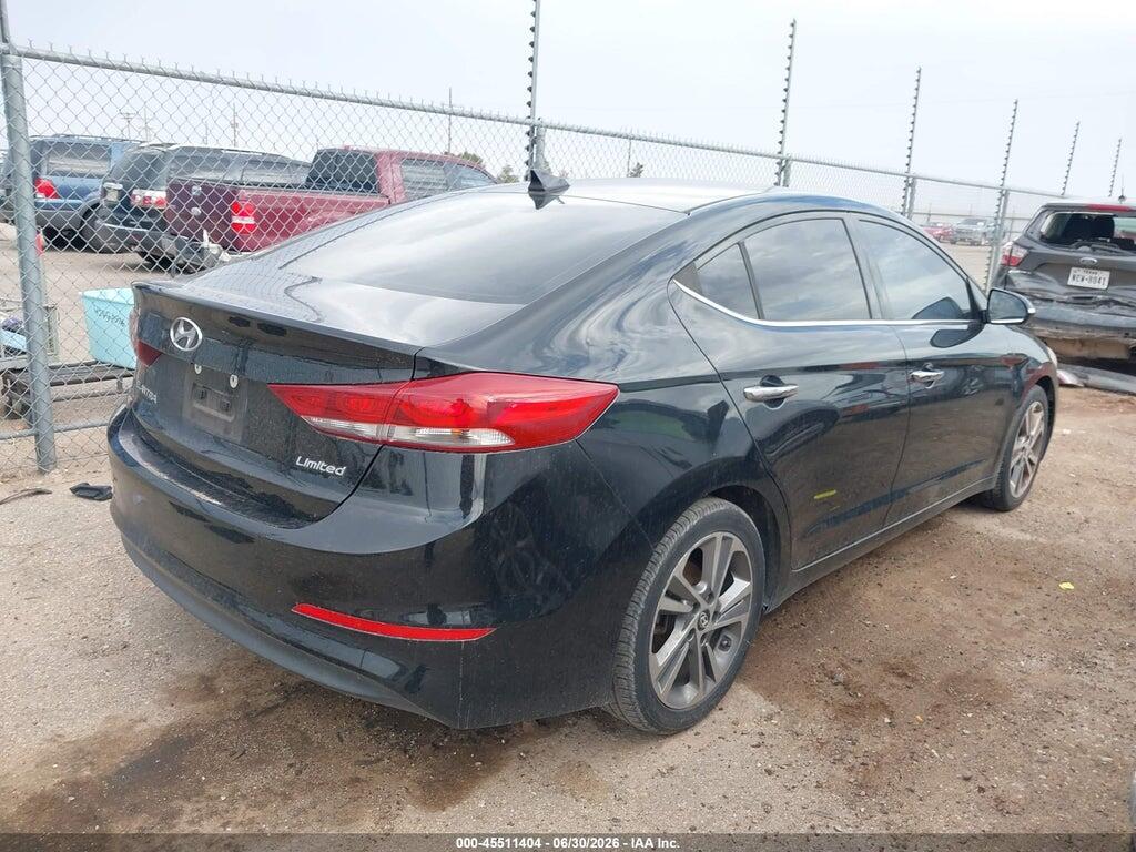 5NPD84LF6HH004988 2017 HYUNDAI ELANTRA photo no. 4