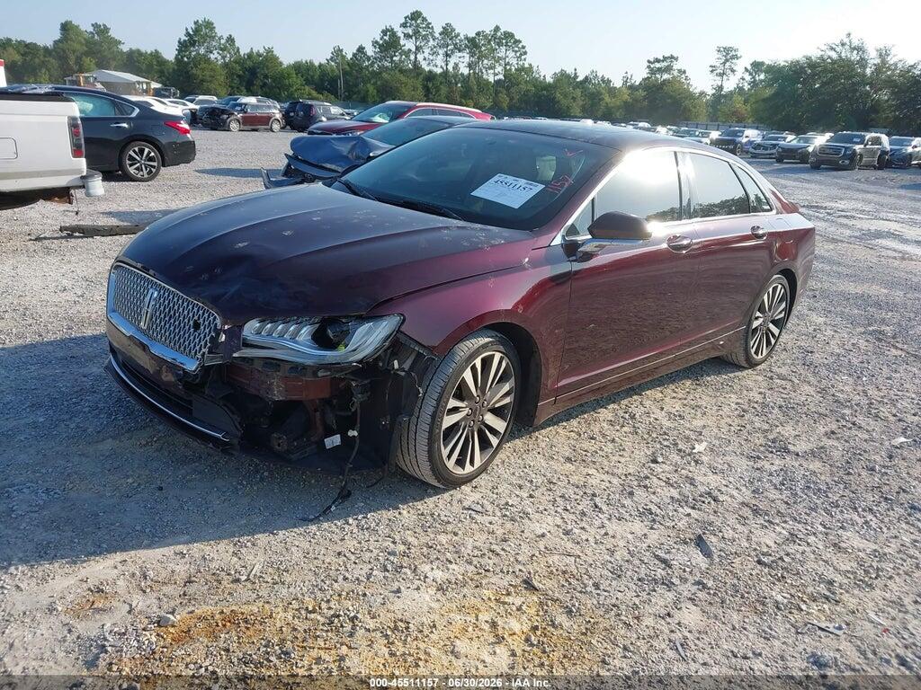 3LN6L5C90HR603014 2017 LINCOLN MKZ photo no. 2