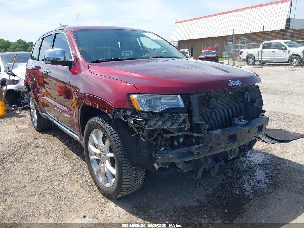 1C4RJFJT3GC368343 2016 JEEP GRAND CHEROKEE photo no. 1