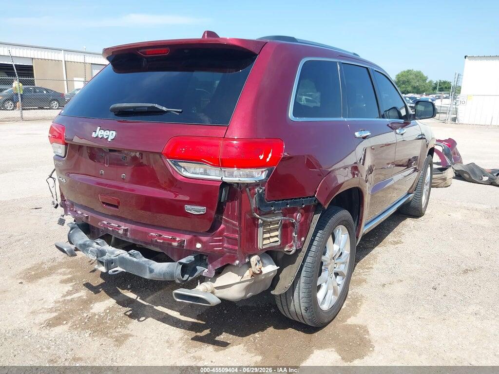 1C4RJFJT3GC368343 2016 JEEP GRAND CHEROKEE photo no. 4