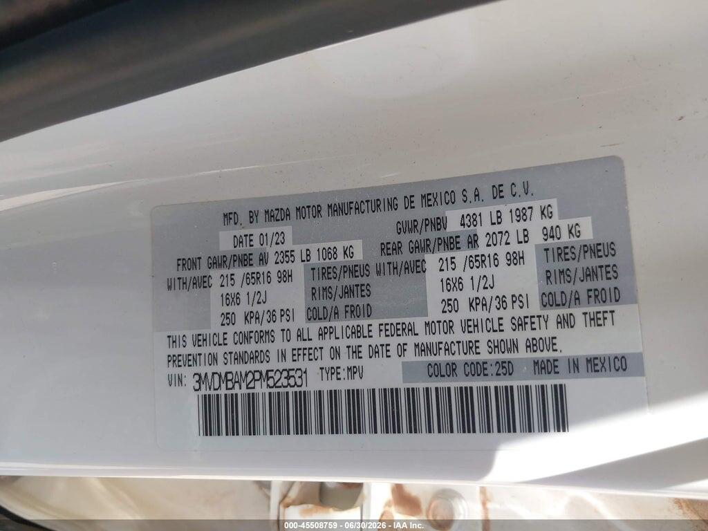 3MVDMBAM2PM523531 2023 MAZDA CX-30 photo no. 9