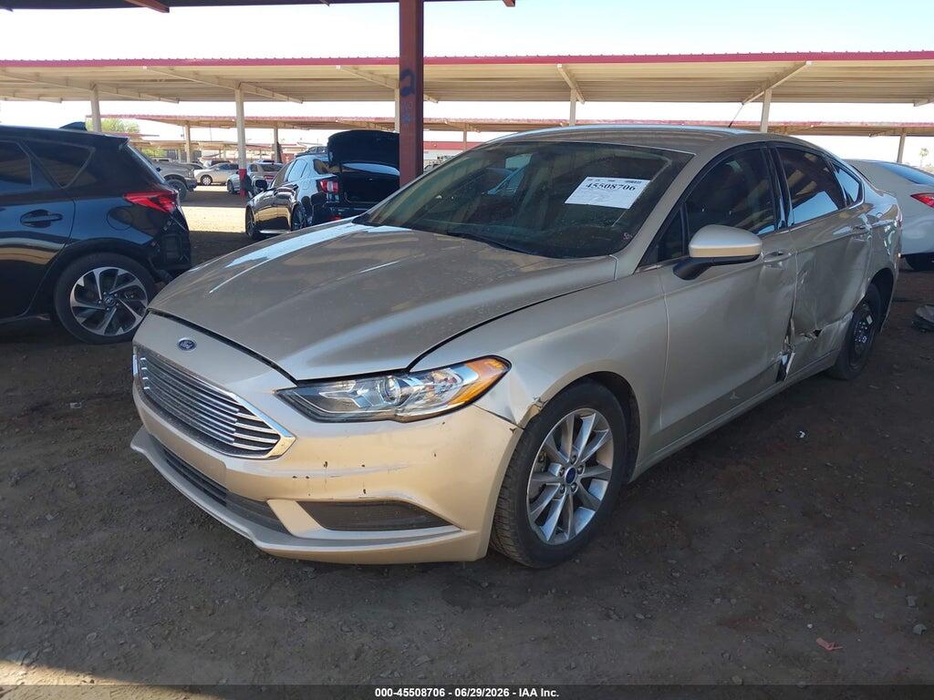 3FA6P0HD9HR180366 2017 FORD FUSION photo no. 2