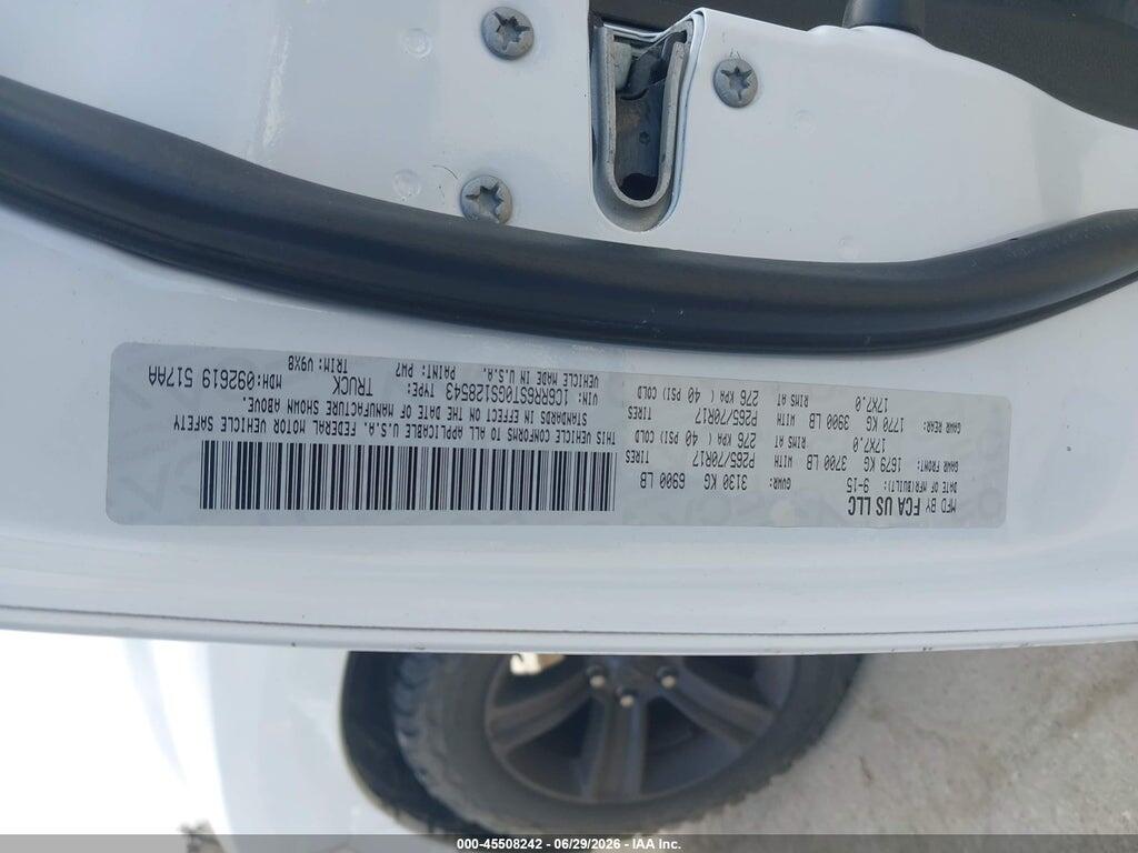 1C6RR6ST0GS128543 2016 RAM 1500 photo no. 9