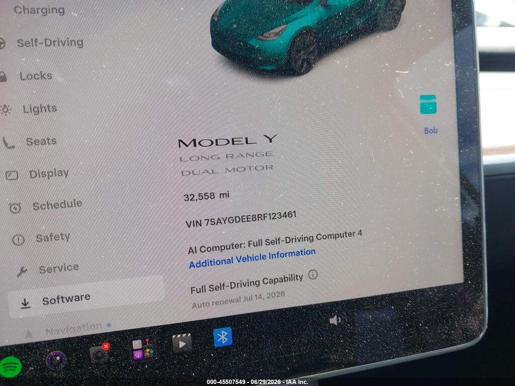 7SAYGDEE8RF123461 2024 TESLA MODEL Y photo no. 7