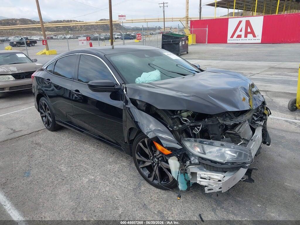 2HGFC2F81KH532206 2019 HONDA CIVIC photo no. 1