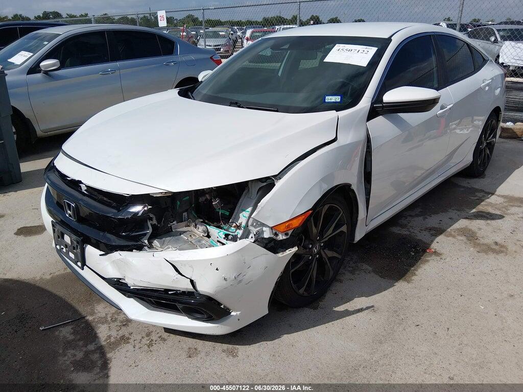 19XFC2F87LE005640 2020 HONDA CIVIC photo no. 2
