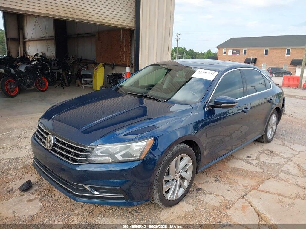 1VWBA7A38JC020307 2018 VOLKSWAGEN PASSAT photo no. 2