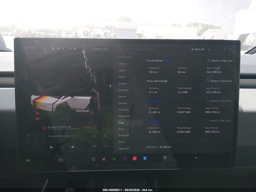 7G2CEHED0SA080939 2025 TESLA CYBERTRUCK photo no. 7