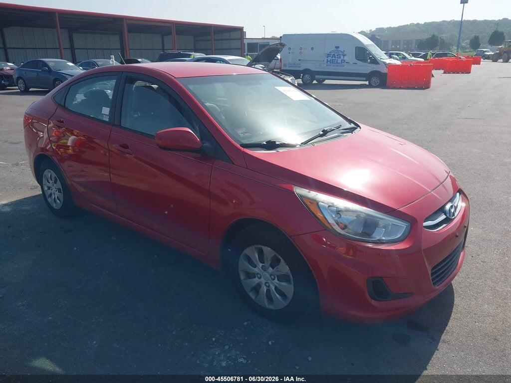 KMHCT4AEXGU051896 2016 HYUNDAI ACCENT photo no. 1