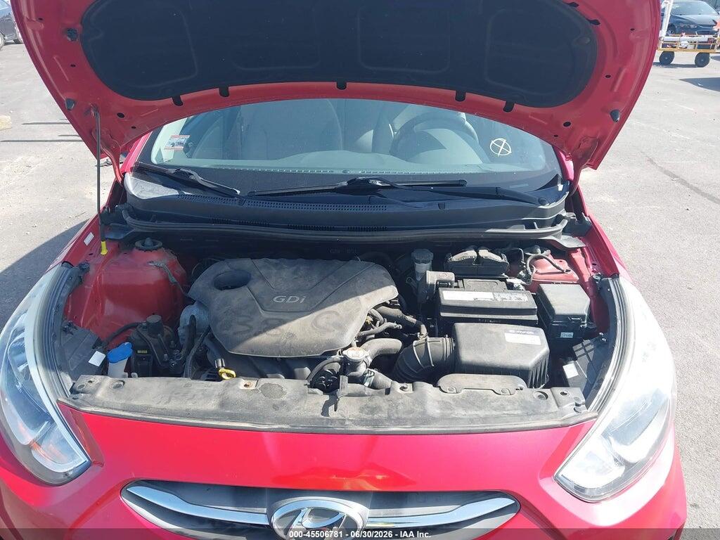 KMHCT4AEXGU051896 2016 HYUNDAI ACCENT photo no. 10