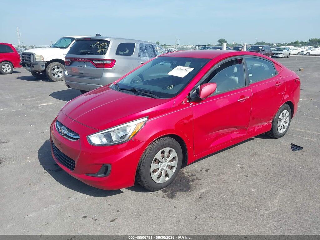 KMHCT4AEXGU051896 2016 HYUNDAI ACCENT photo no. 2