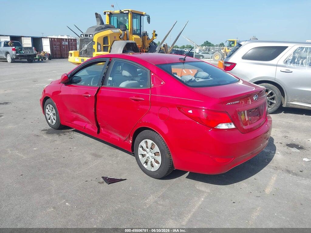 KMHCT4AEXGU051896 2016 HYUNDAI ACCENT photo no. 3