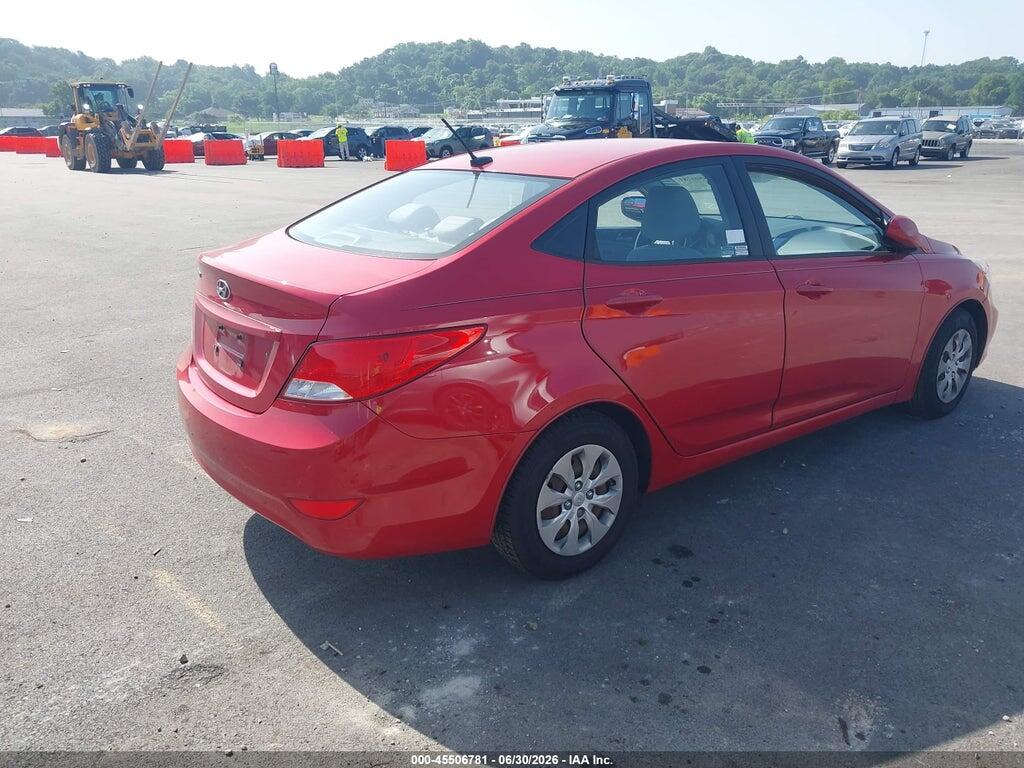 KMHCT4AEXGU051896 2016 HYUNDAI ACCENT photo no. 4
