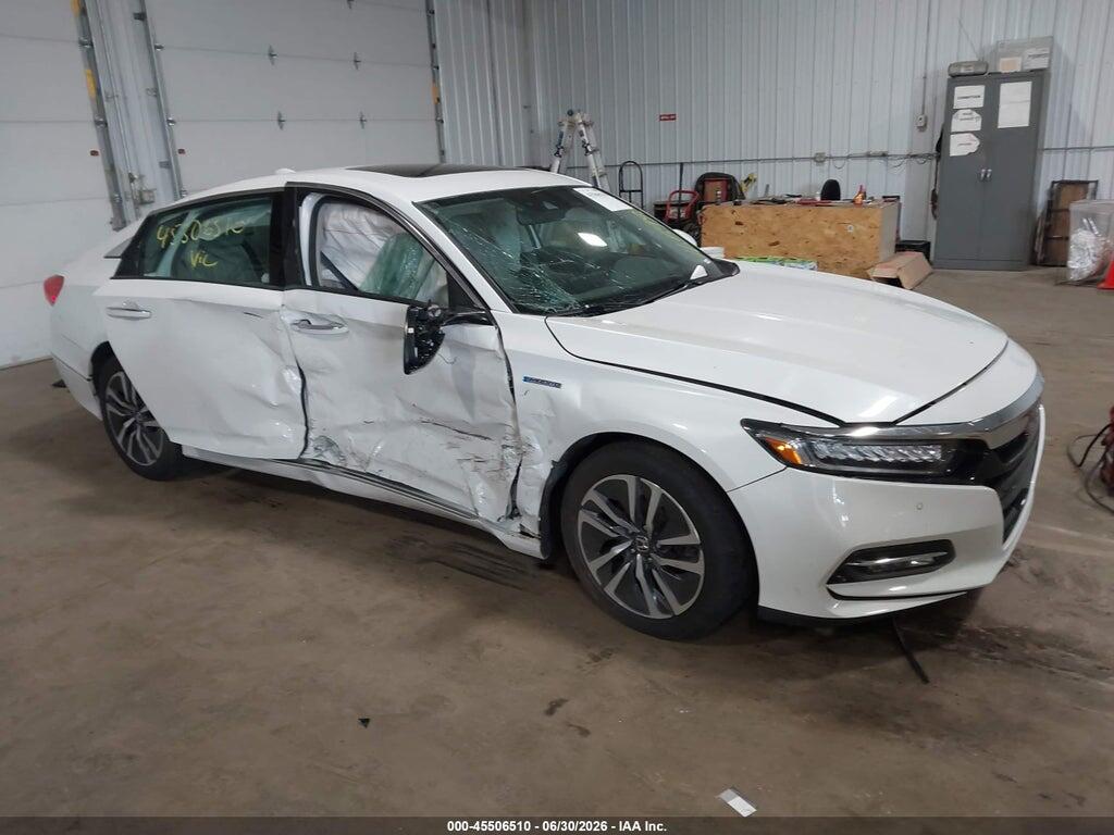 1HGCV3F96KA014425 2019 HONDA ACCORD HYBRID photo no. 1