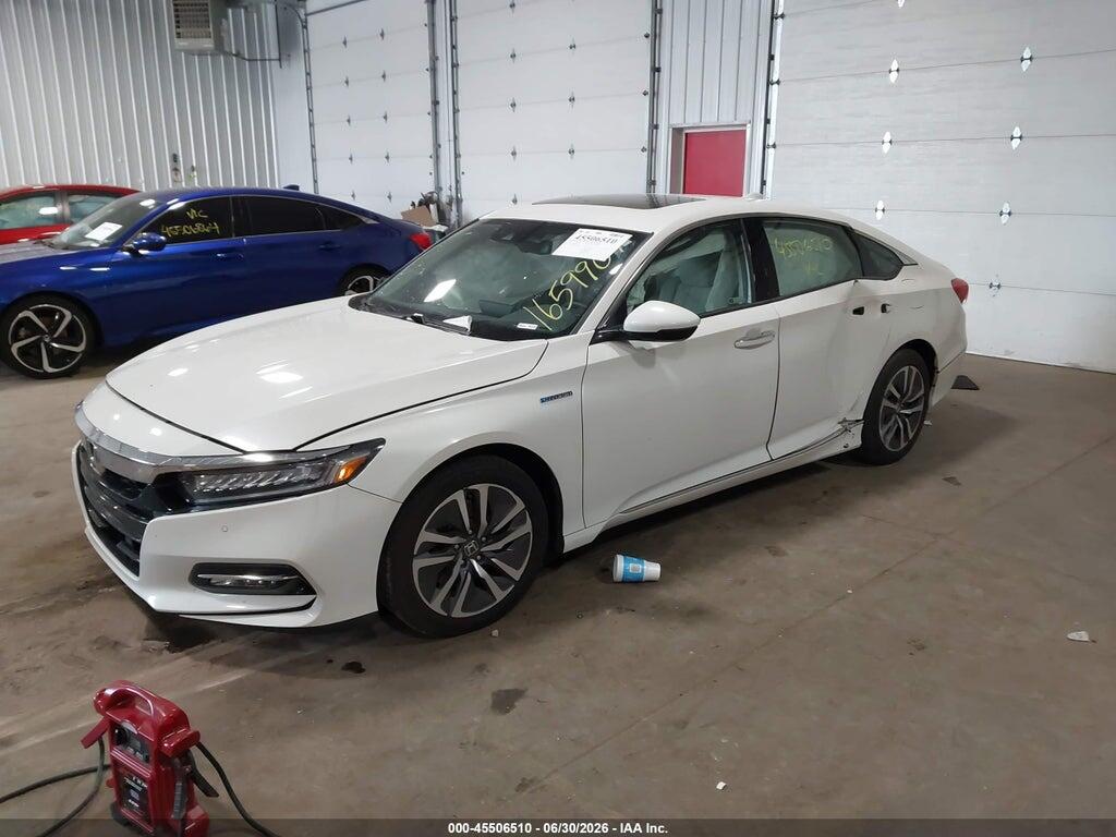1HGCV3F96KA014425 2019 HONDA ACCORD HYBRID photo no. 2