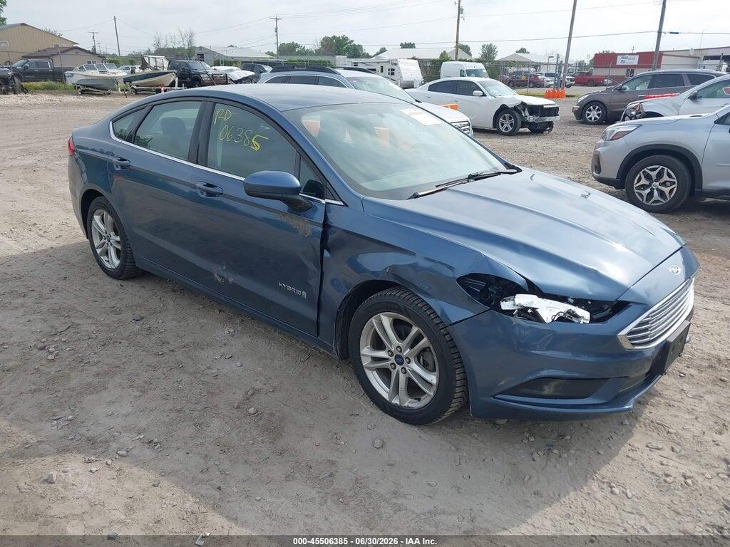 3FA6P0LU4JR138104 2018 FORD FUSION HYBRID photo no. 1