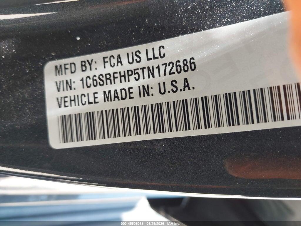 1C6SRFHP5TN172686 2026 RAM 1500 photo no. 9