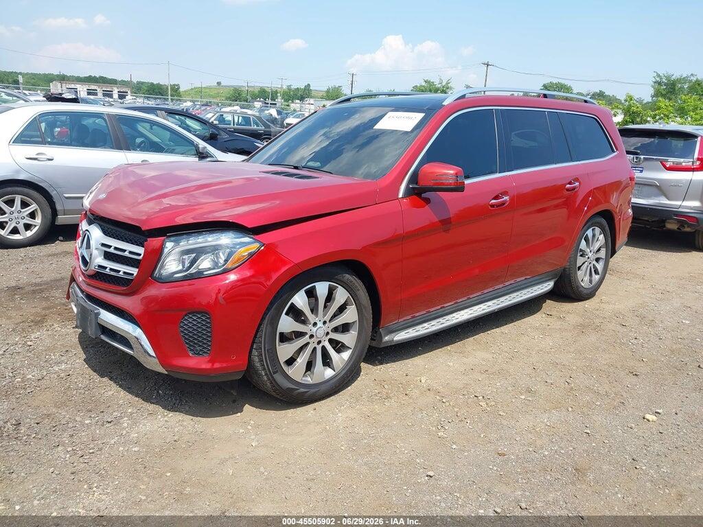 4JGDF6EE5HA779310 2017 MERCEDES-BENZ GLS 450 photo no. 2