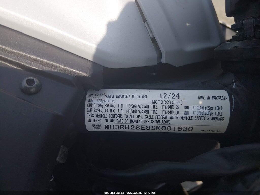 MH3RH28E8SK001630 2025 YAMAHA MTN320 photo no. 10