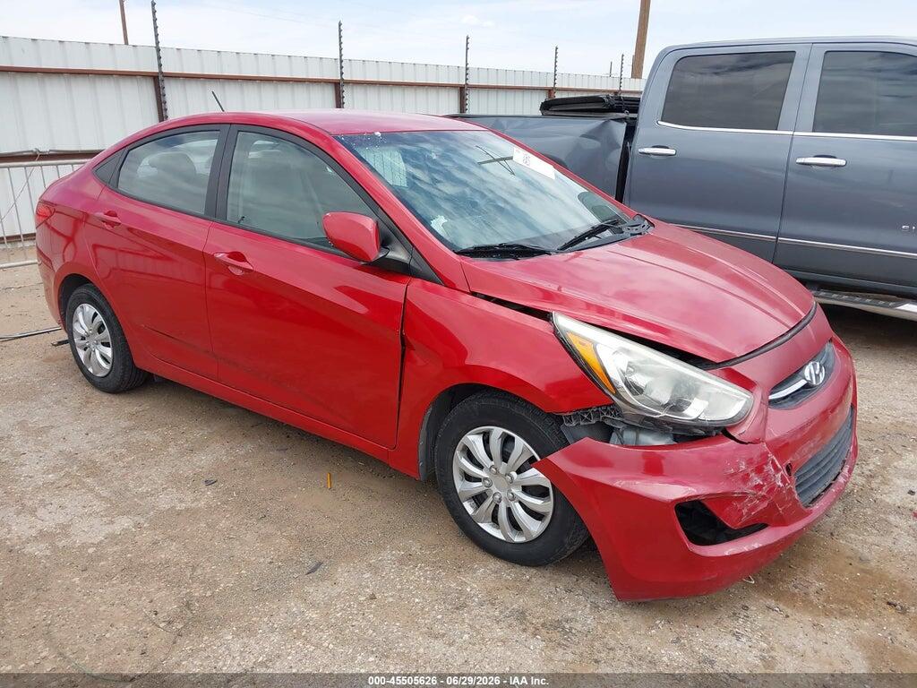 KMHCT4AE1GU999782 2016 HYUNDAI ACCENT photo no. 1