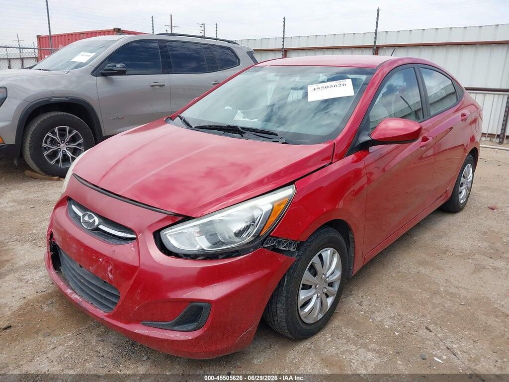KMHCT4AE1GU999782 2016 HYUNDAI ACCENT photo no. 2