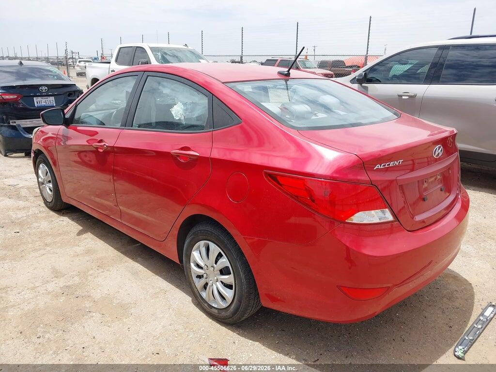 KMHCT4AE1GU999782 2016 HYUNDAI ACCENT photo no. 3